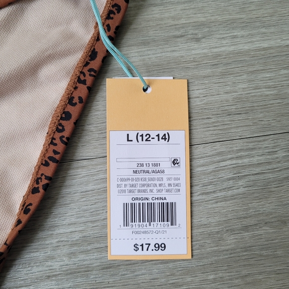 Kona Sol leopard print bikini bottoms - Picture 2 of 4